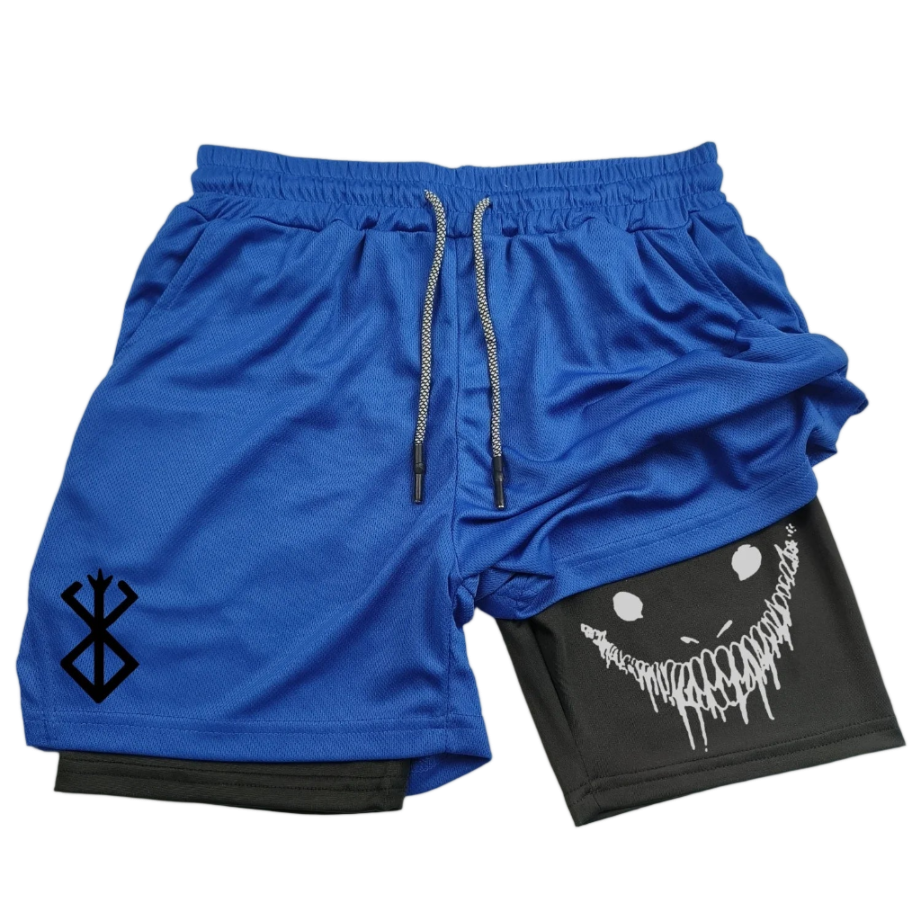 Berserk Brand Of Sacrifice 2 in 1 Gym Shorts