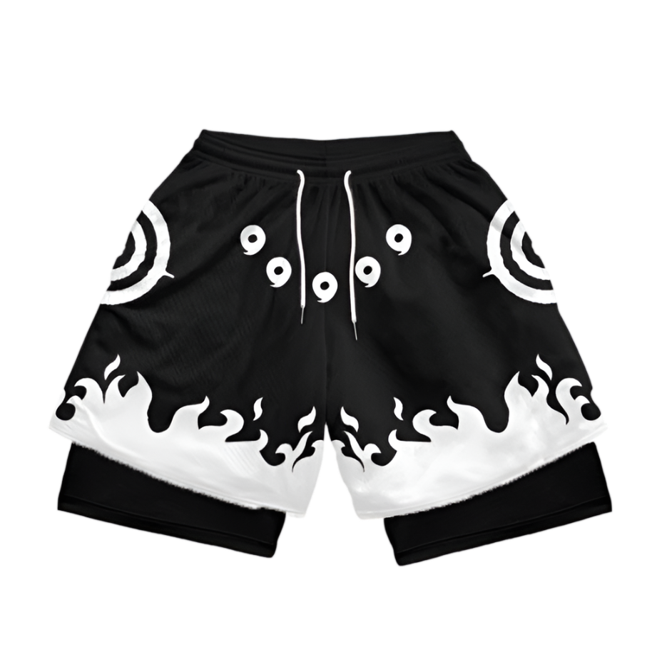 Six Paths 2 in 1 Gym Shorts