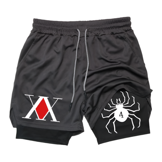 Hunter x Hunter 2 in 1 Gym Shorts