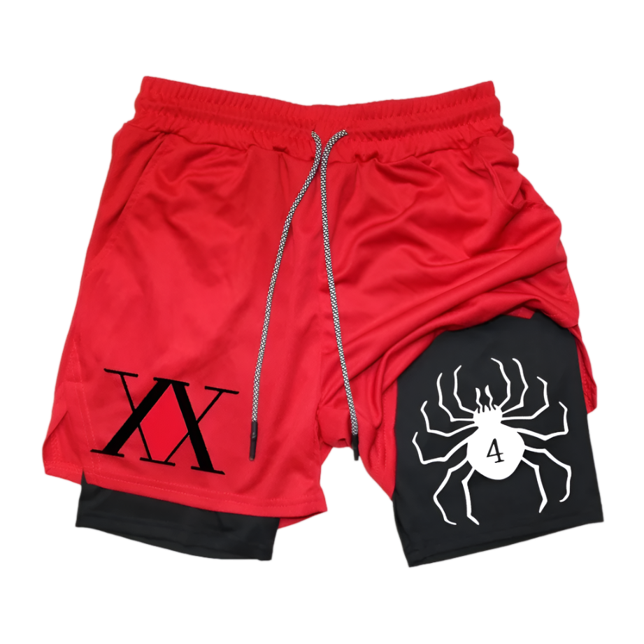 Hunter x Hunter 2 in 1 Gym Shorts