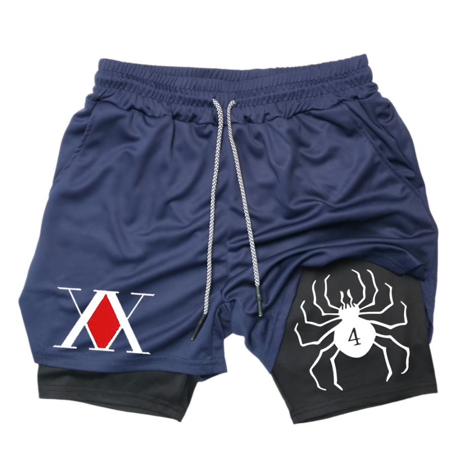 Hunter x Hunter 2 in 1 Gym Shorts