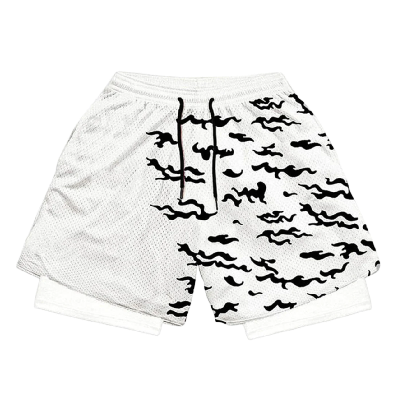 Sasuke 2 in 1 Gym Shorts