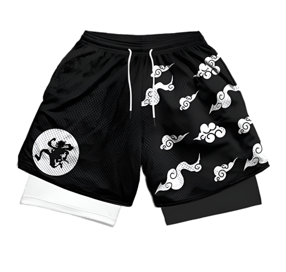 Luffy 2 in 1 Gym Shorts