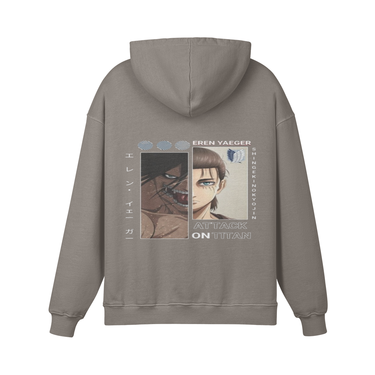 EREN AOT VINTAGE HOODIE