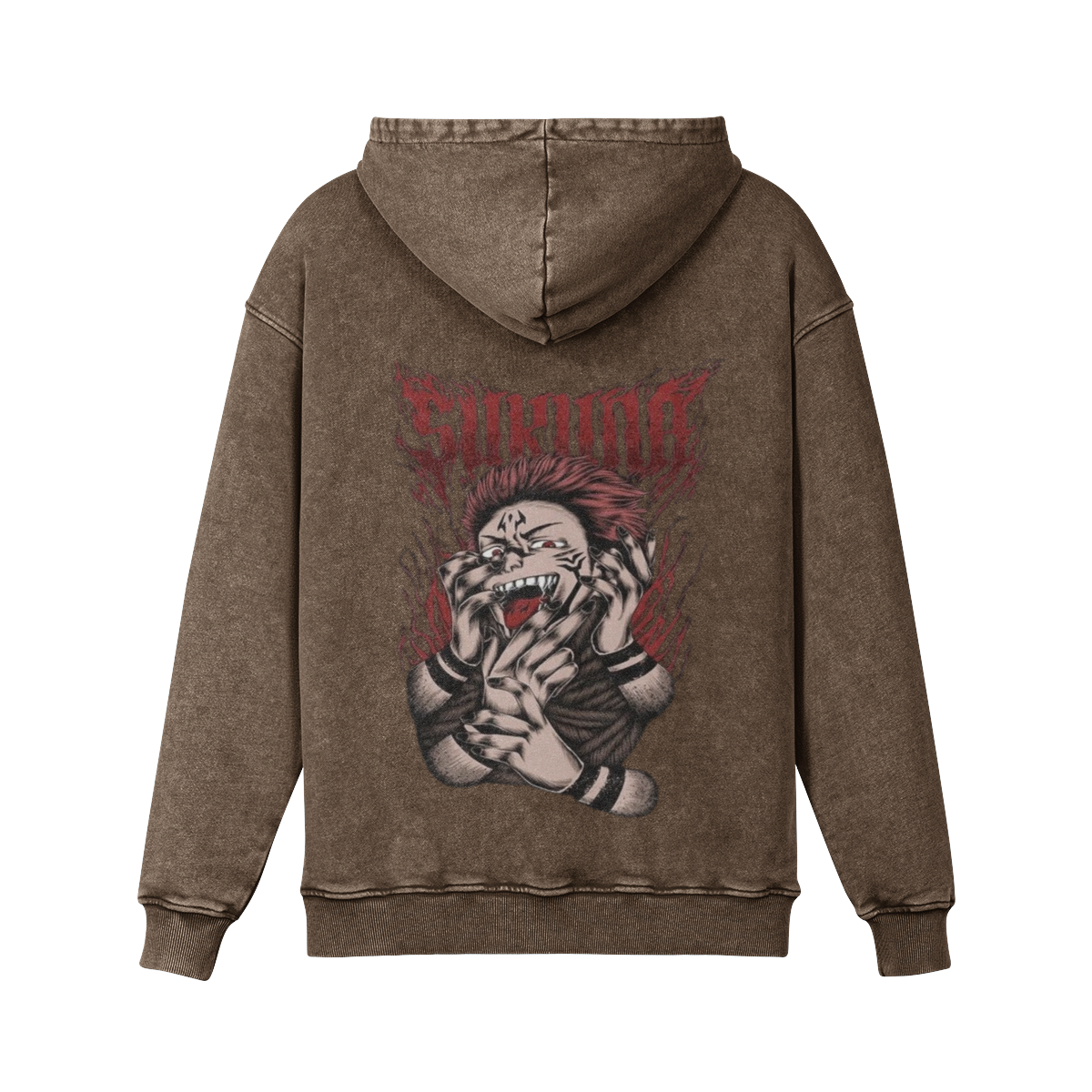 SUKUNA HANDS VINTAGE HOODIE