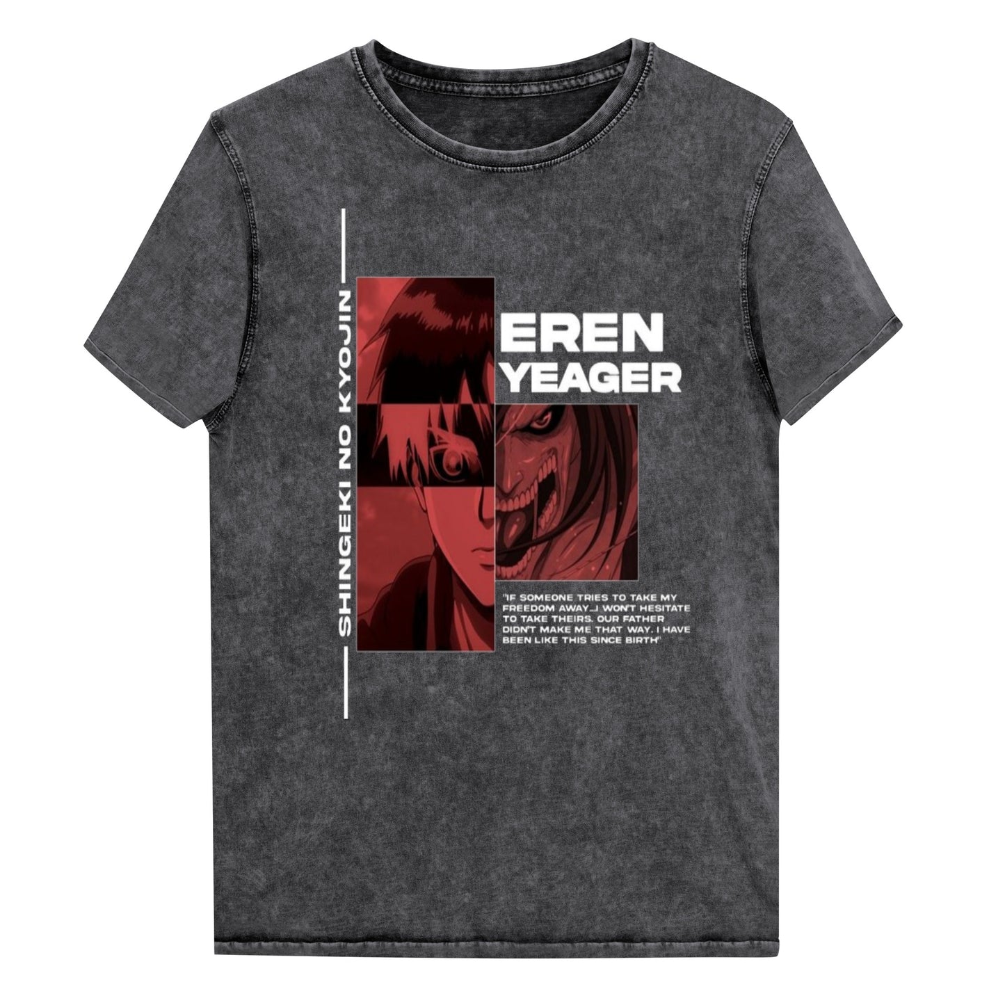 EREN YEAGER VINTAGE TEE