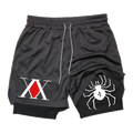Hunter x Hunter 2 in 1 Gym Shorts