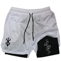Berserk 2 in 1 Gym Shorts