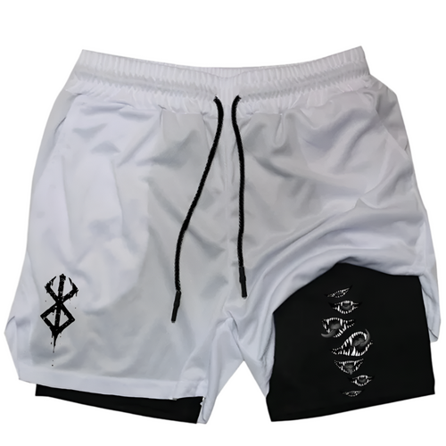 Berserk 2 in 1 Gym Shorts