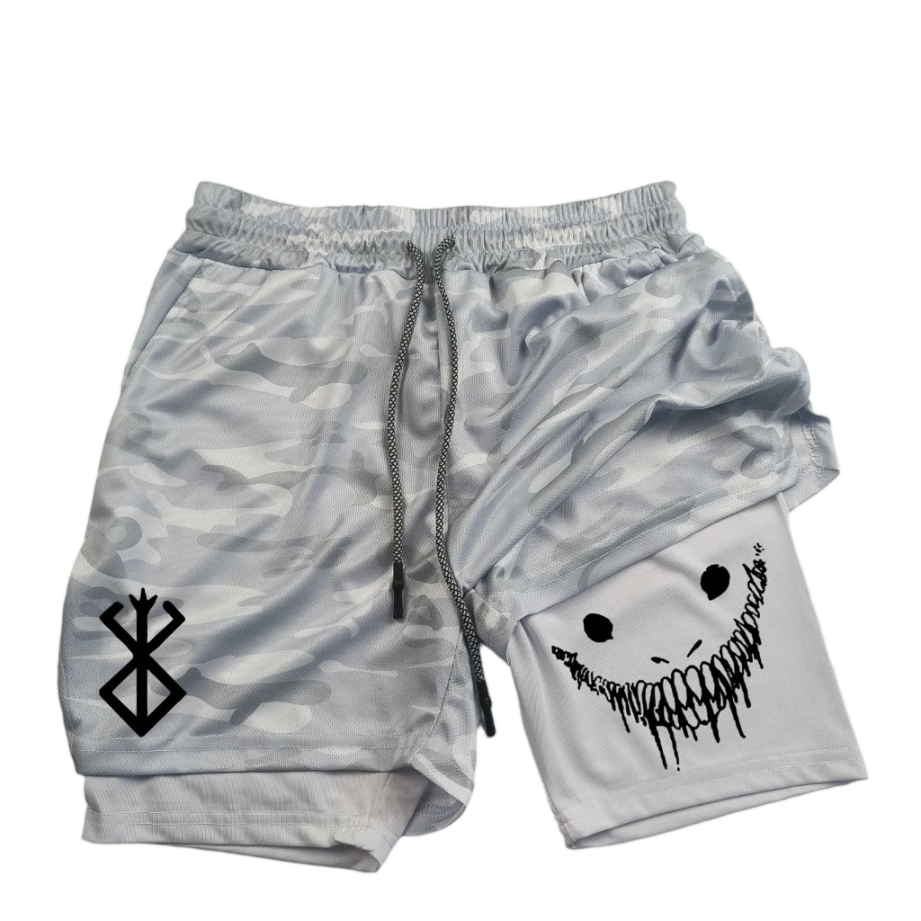 Berserk Brand Of Sacrifice 2 in 1 Gym Shorts