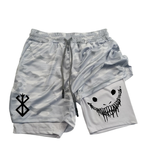 Berserk Brand Of Sacrifice 2 in 1 Gym Shorts
