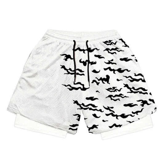 Sasuke 2 in 1 Gym Shorts