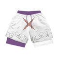 One Piece 2 in 1 Gym Shorts