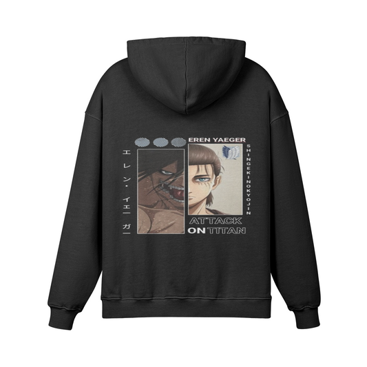EREN AOT VINTAGE HOODIE