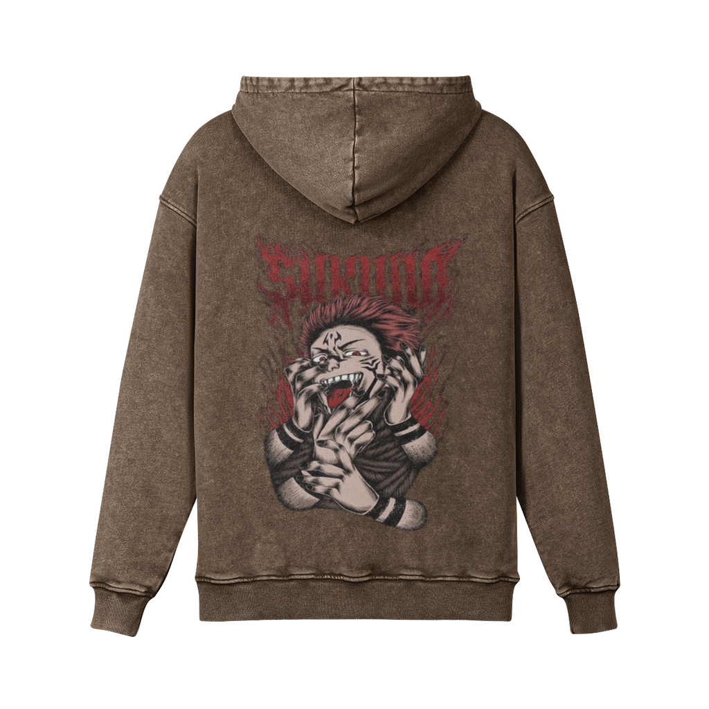 SUKUNA HANDS VINTAGE HOODIE